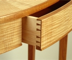 Demilune Table Detail